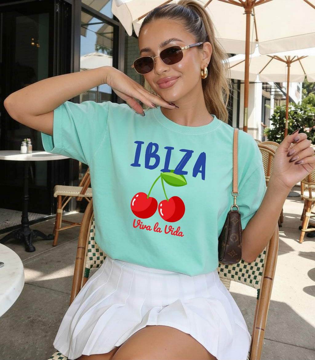 Ibiza Cherry T-Shirt