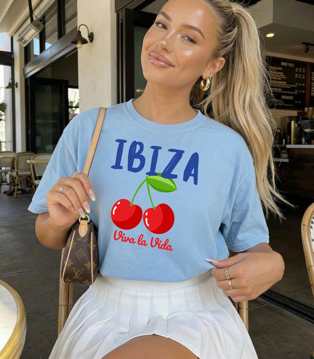 Ibiza Cherry T-Shirt