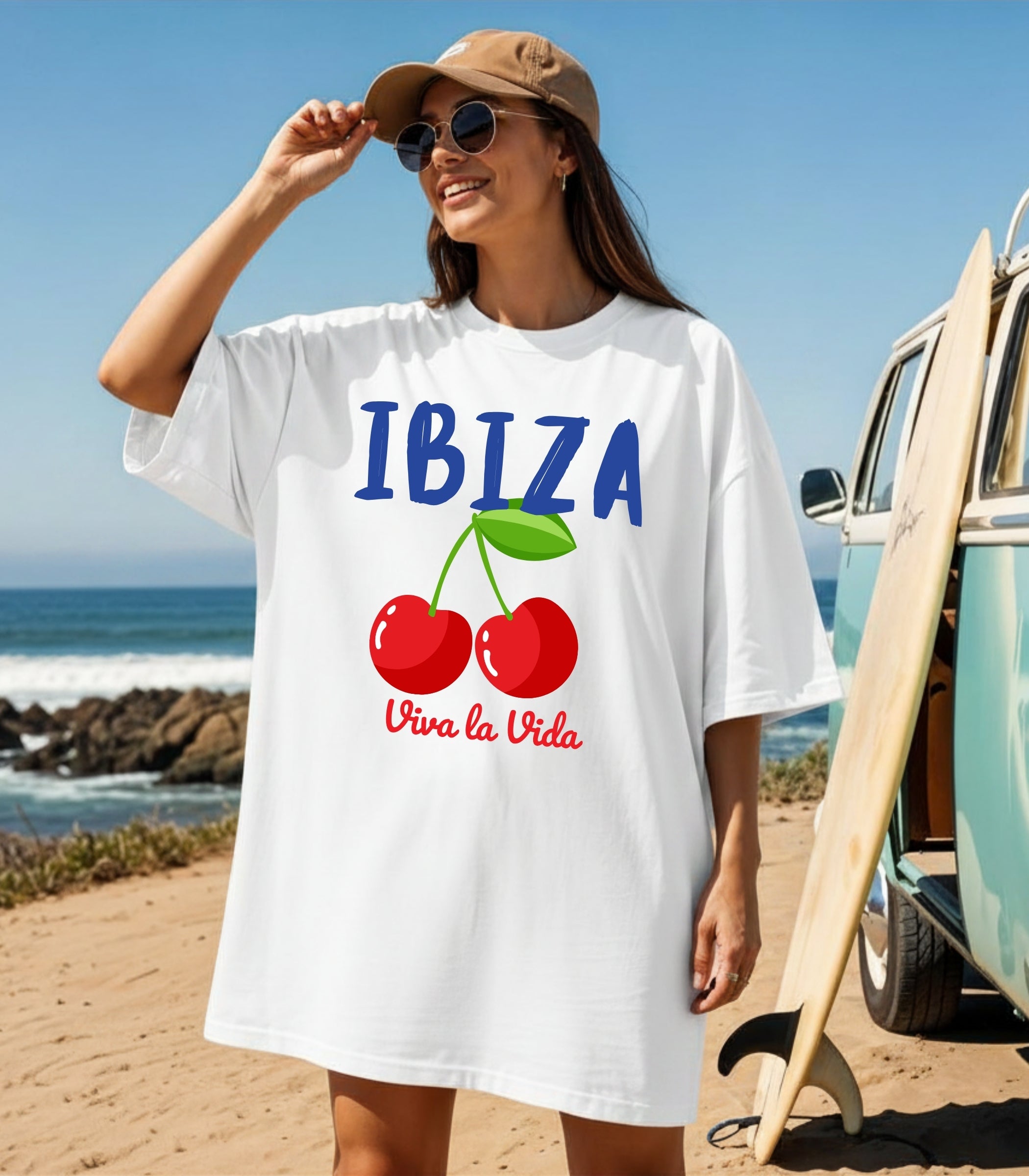 Ibiza Cherry T-Shirt