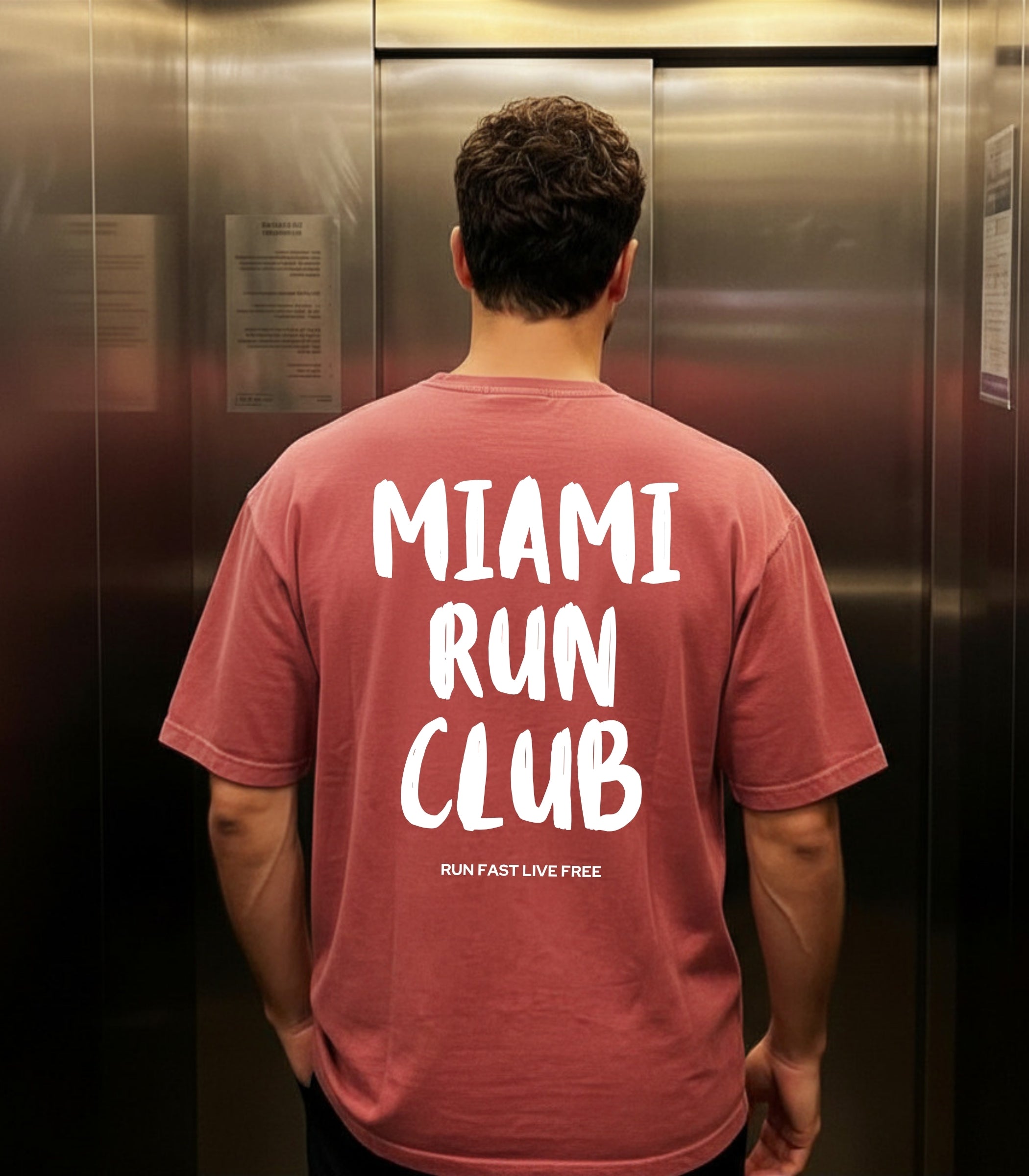Custom City Run Club Tee