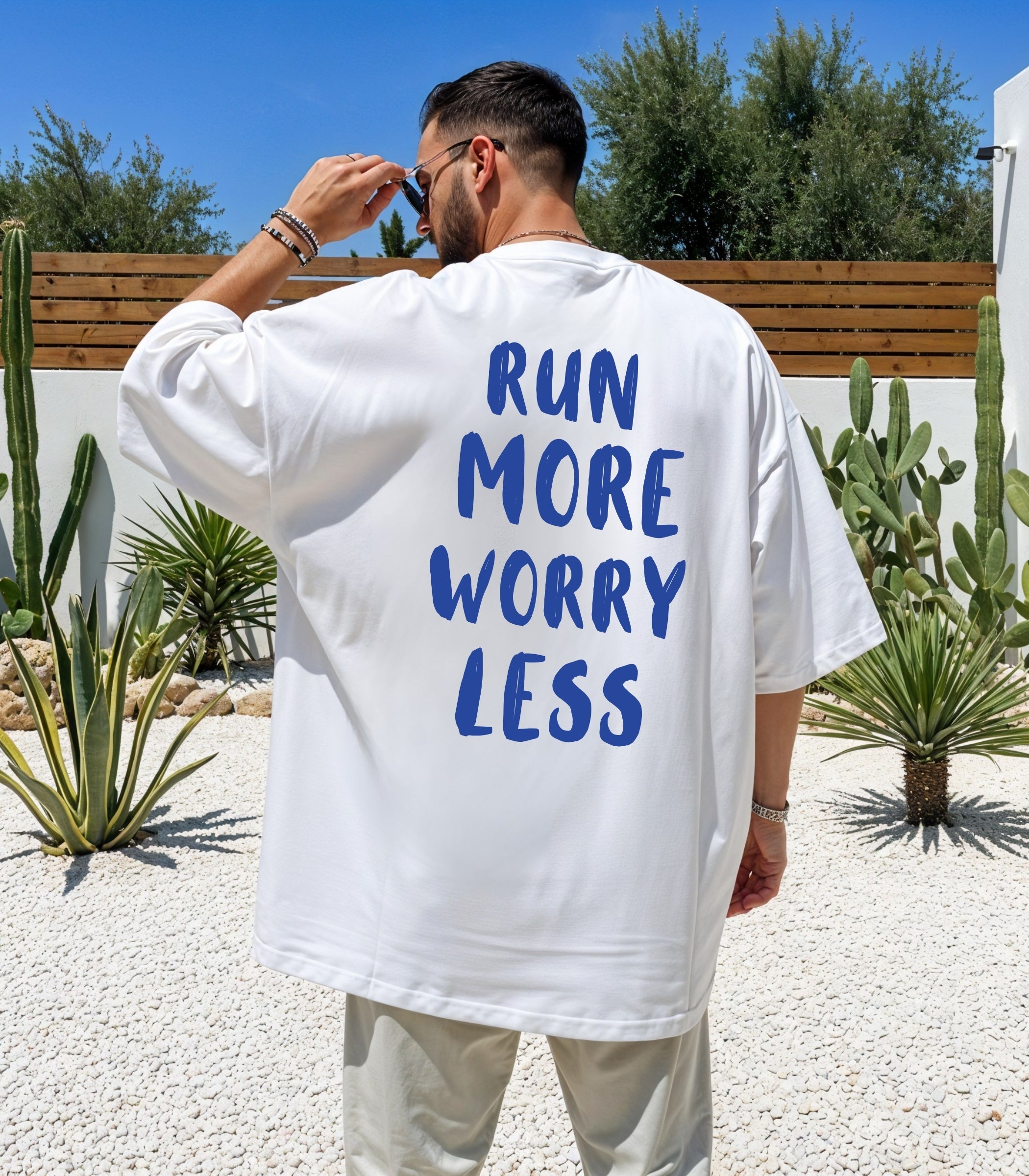 Run More Worry Less T-Shirt