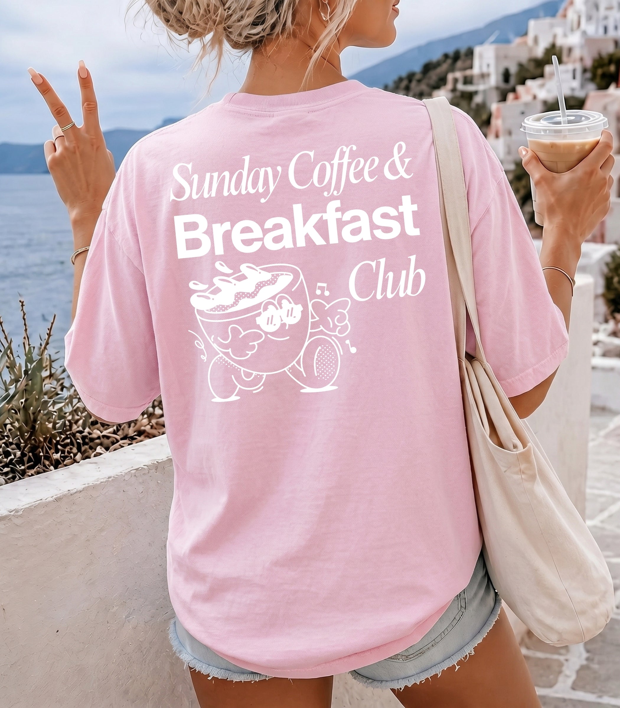 Sunday Coffee & Breakfast Club T-Shirt