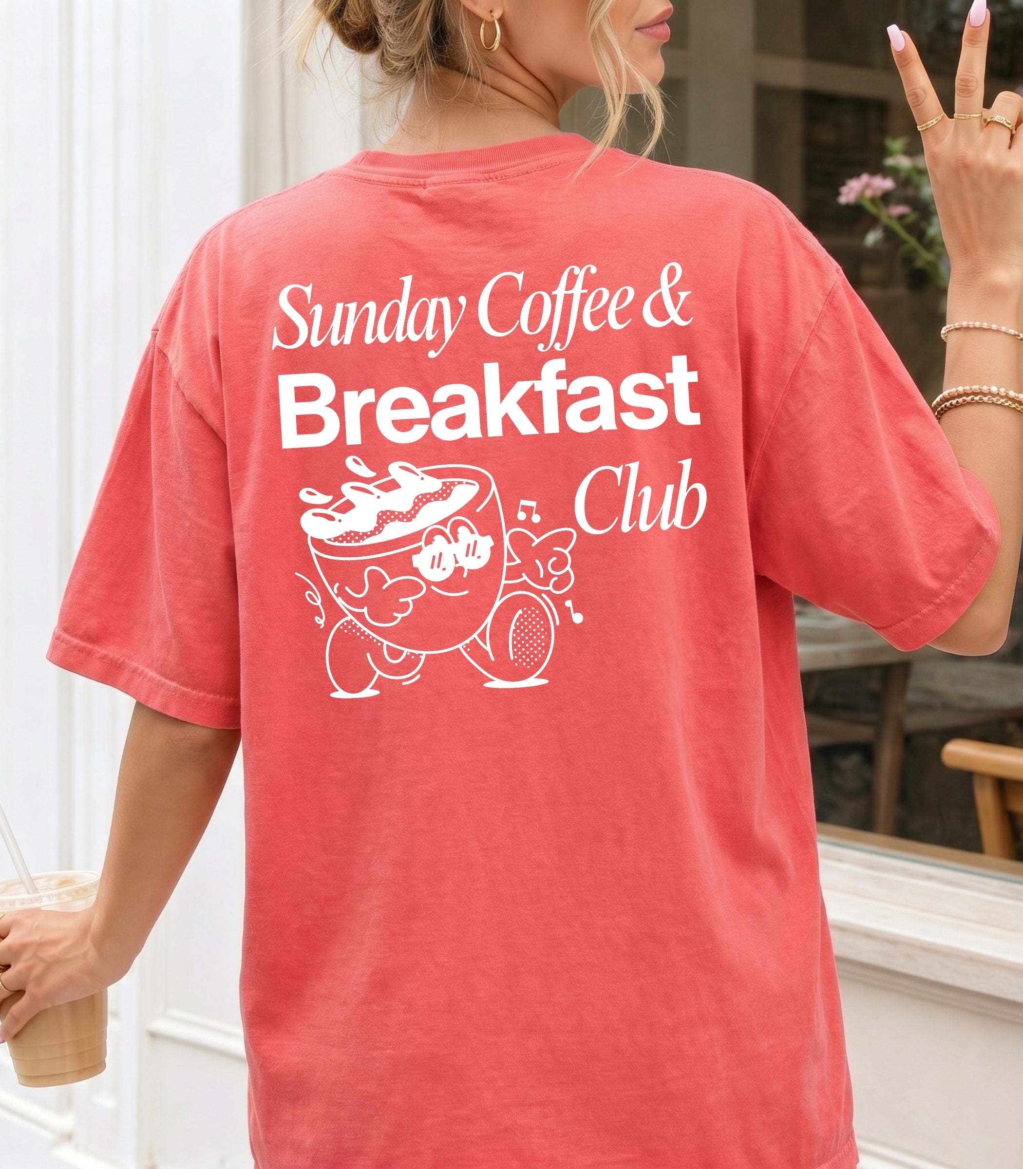 Sunday Coffee & Breakfast Club T-Shirt