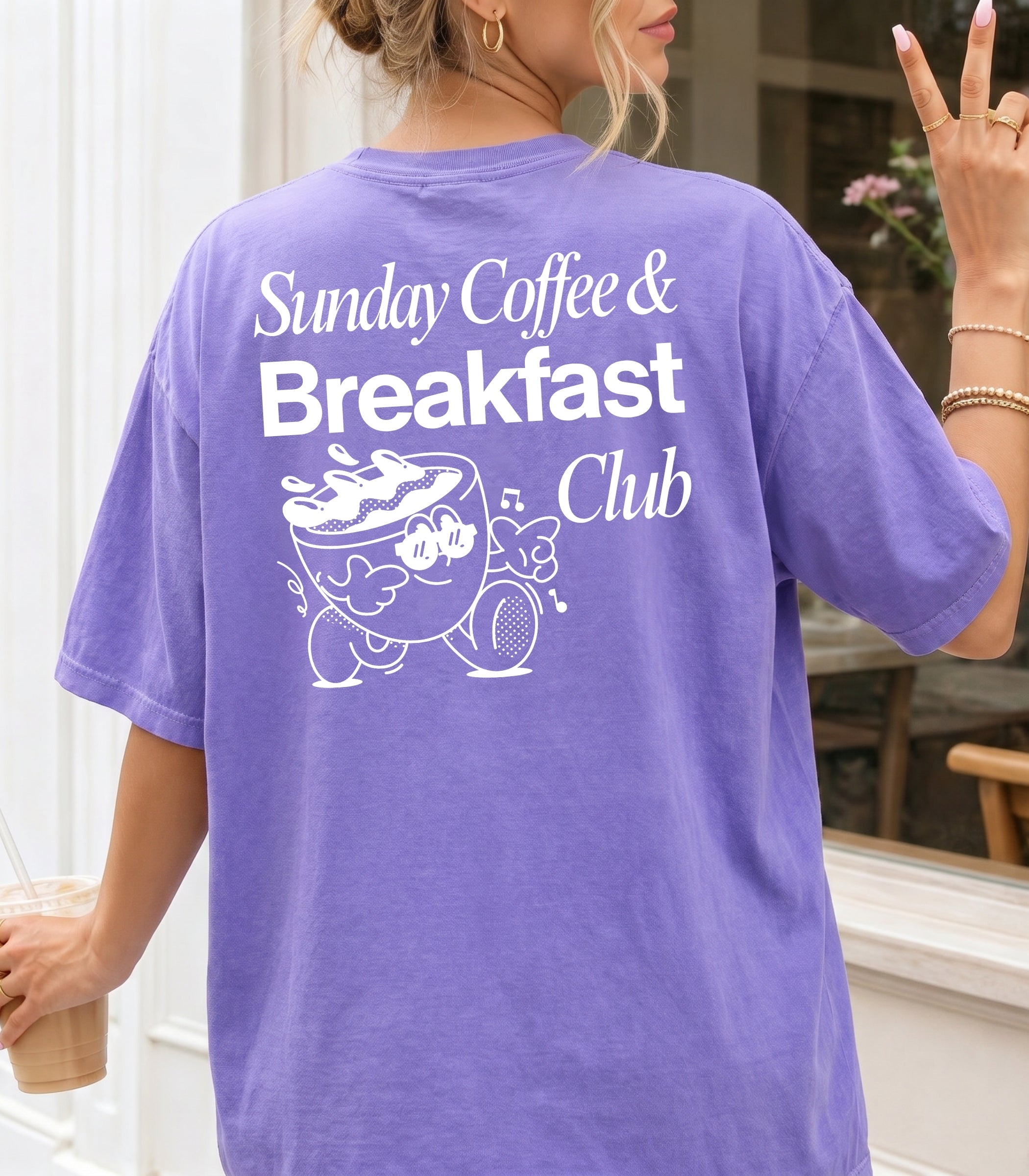 Sunday Coffee & Breakfast Club T-Shirt
