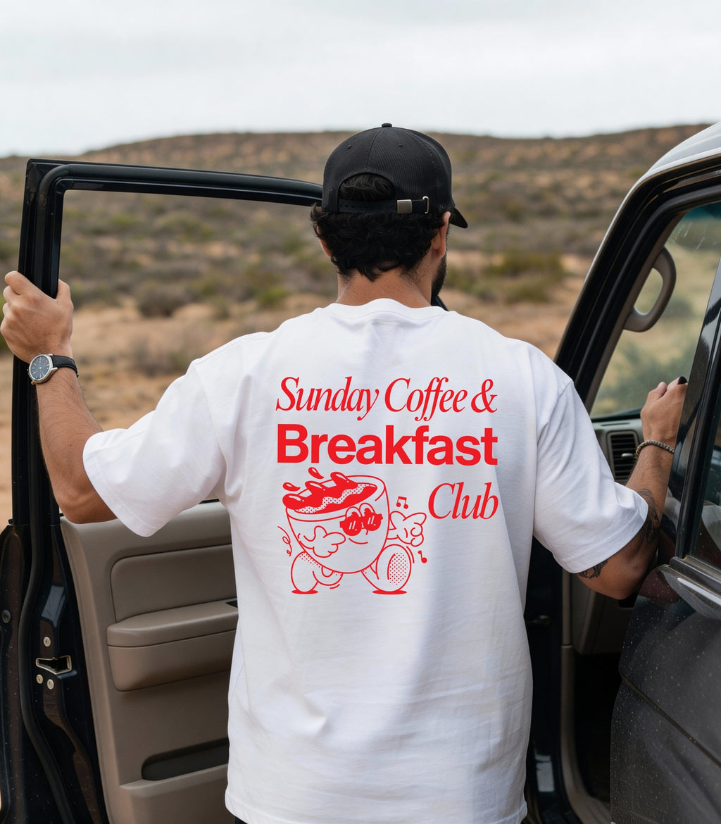 Sunday Coffee & Breakfast Club T-Shirt