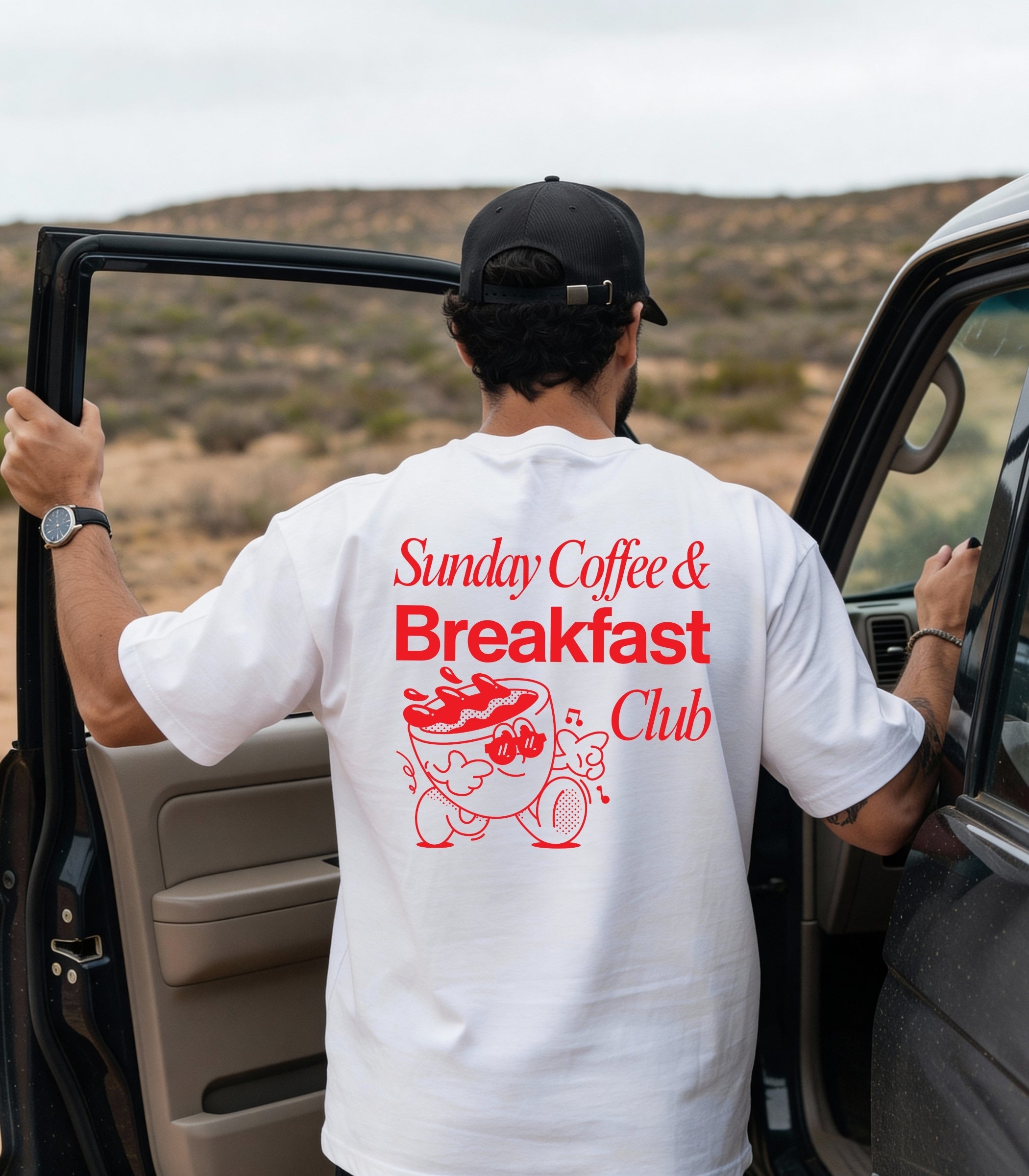 Sunday Coffee & Breakfast Club T-Shirt