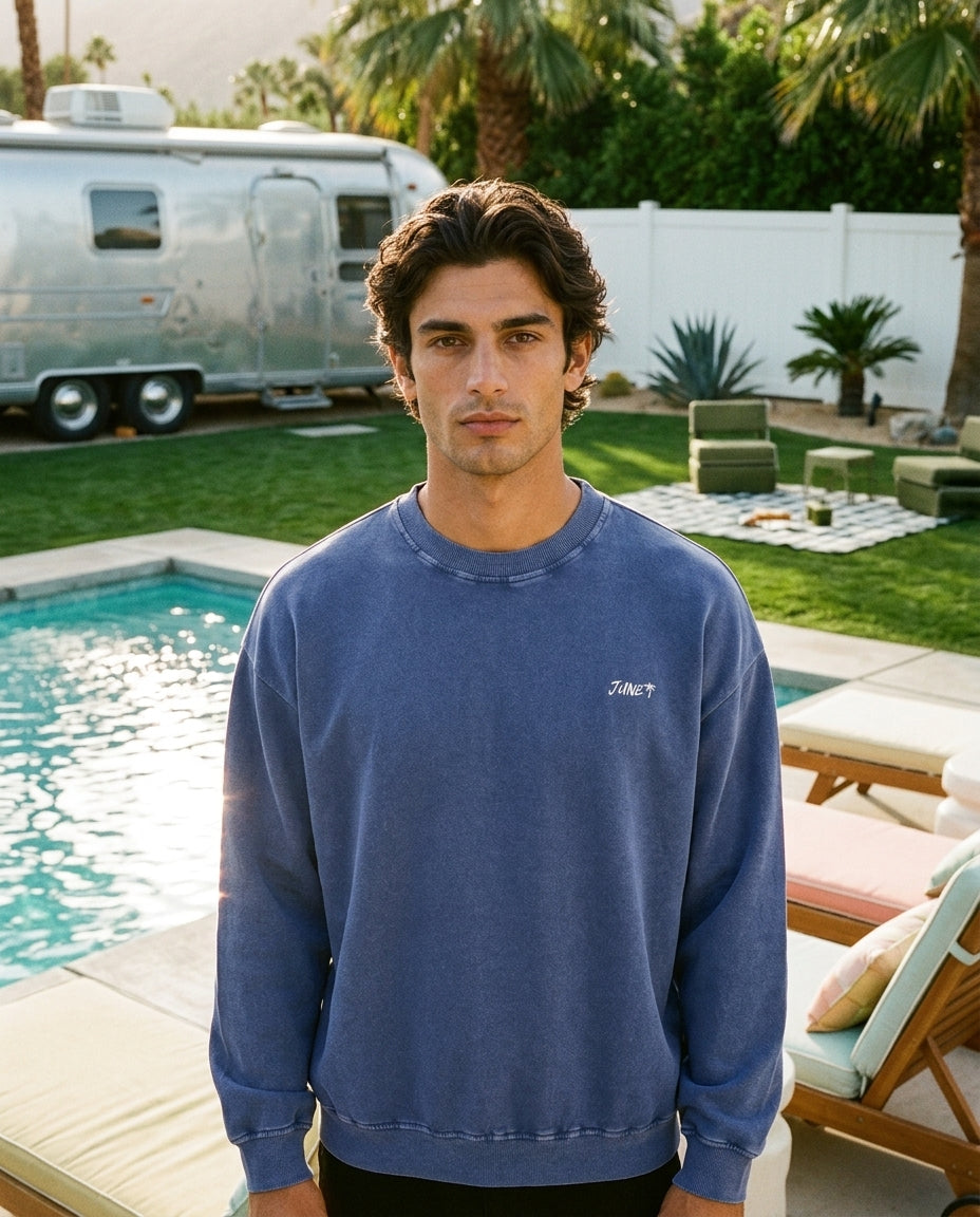 Waiting For Sunset Washed Sweatshirt